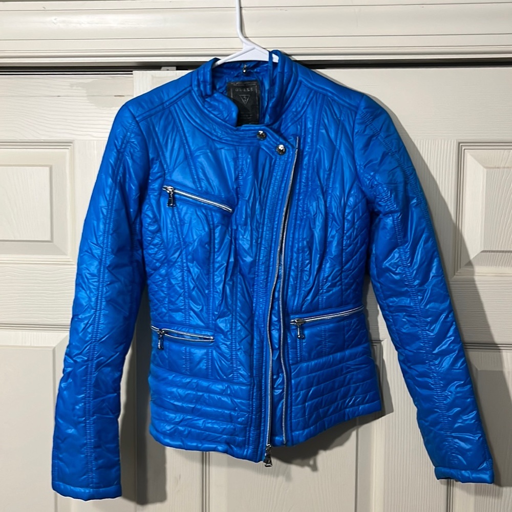 Guess Blue Jacket.  Size-XS.